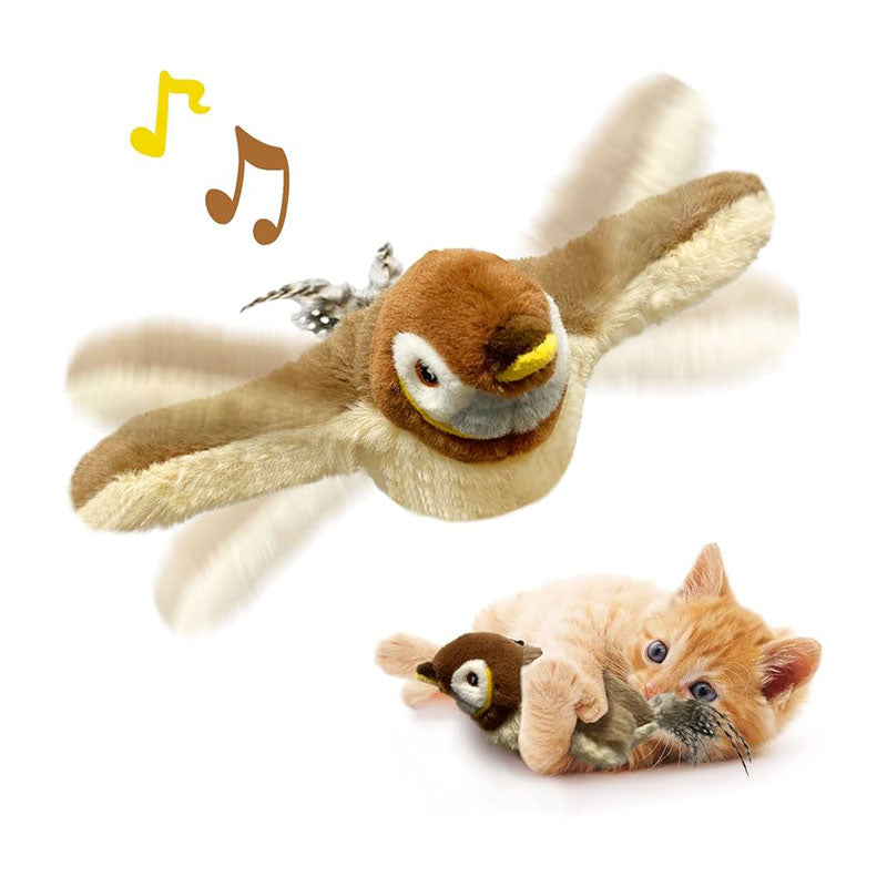 Interactive Electric Cat Bird Toy