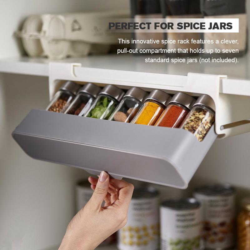 Wall Spice Rack Space Saver