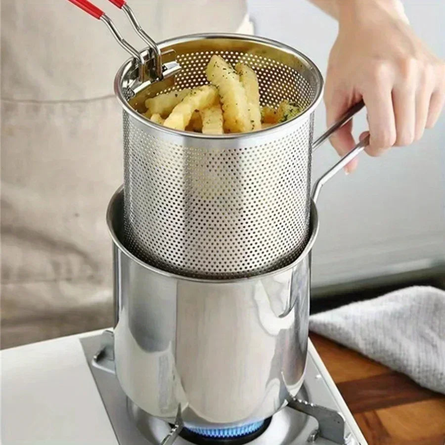 Stainless Steel Fryer Pot