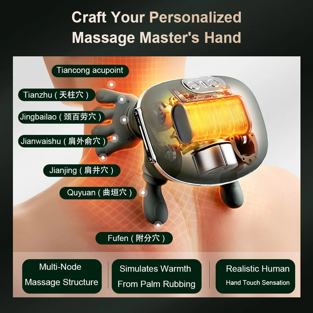 4D Heated Neck Massager