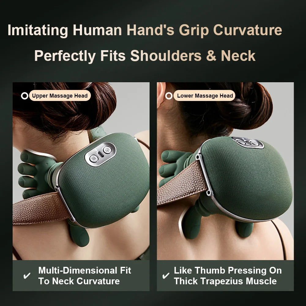 4D Heated Neck Massager