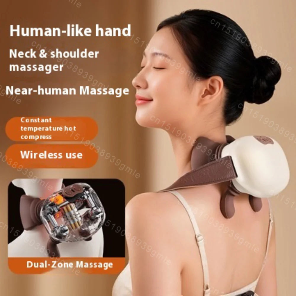 4D Heated Neck Massager