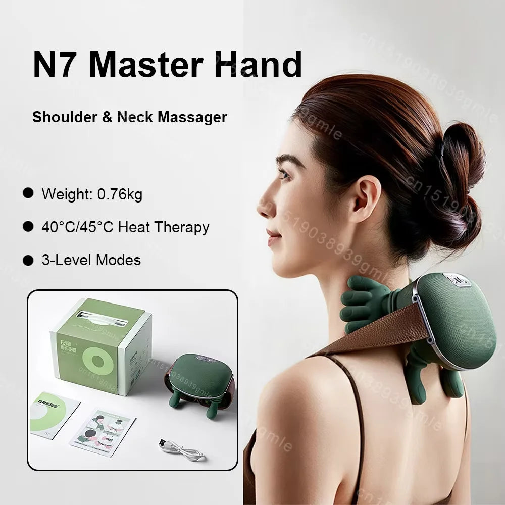 4D Heated Neck Massager