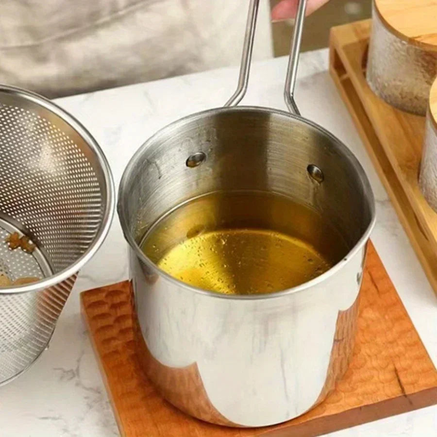 Stainless Steel Fryer Pot