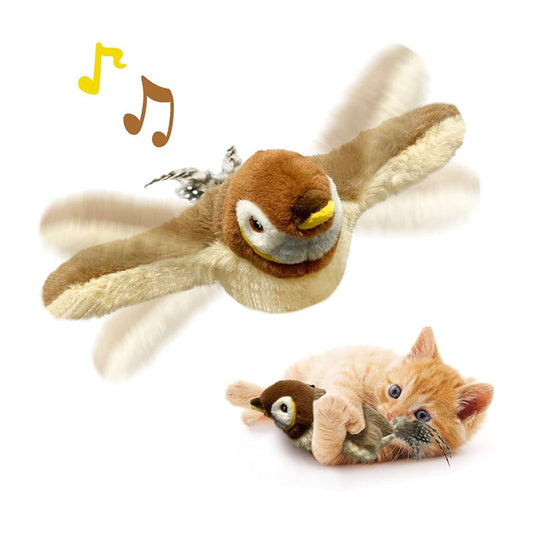 Interactive Electric Cat Bird Toy
