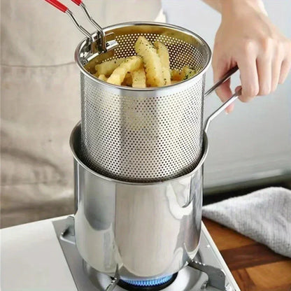 Stainless Steel Fryer Pot