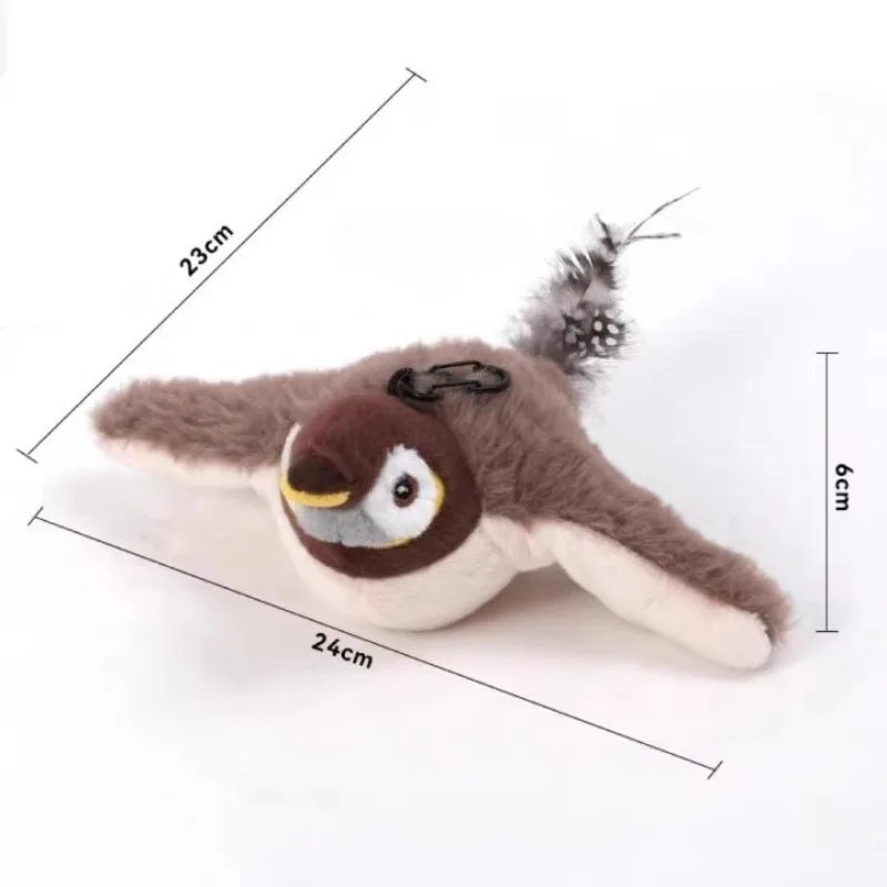 Interactive Electric Cat Bird Toy