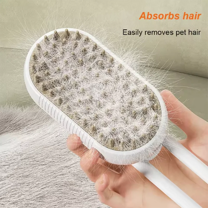 Hot Cat Dog Pet Spray Massage Brush